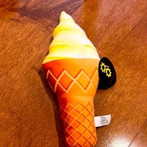 Yellow ice cream cone push brand new best offer